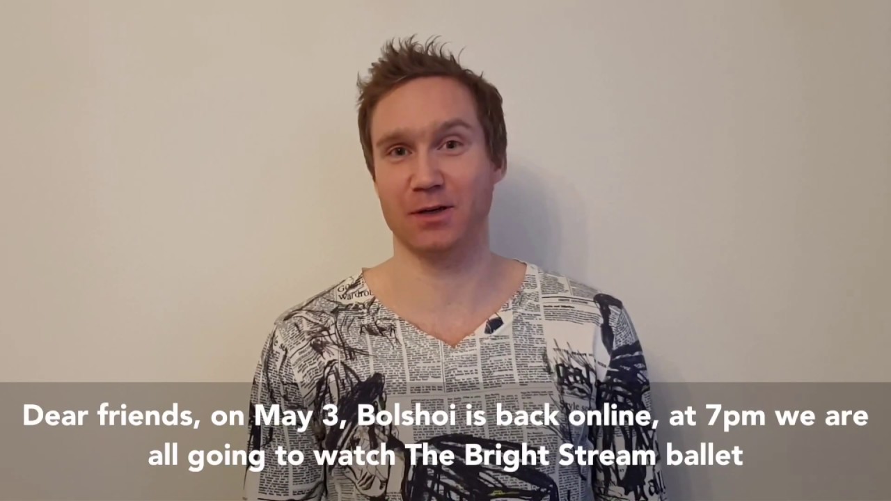 «Светлый ручей» - 3 мая на YouTube!/“The bright stream” - May,3 on YouTube!