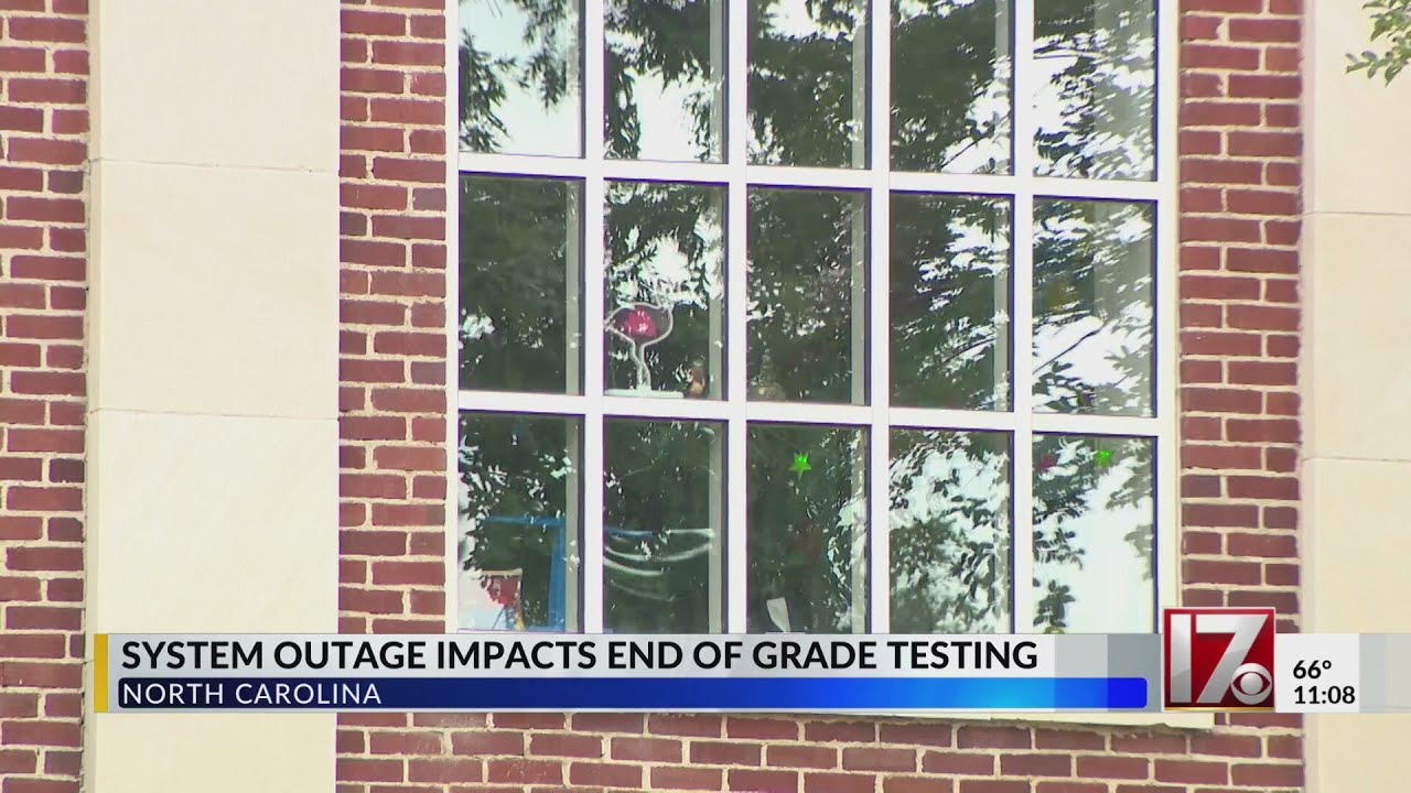 System outage impacts End of Grade testing in North Carolina