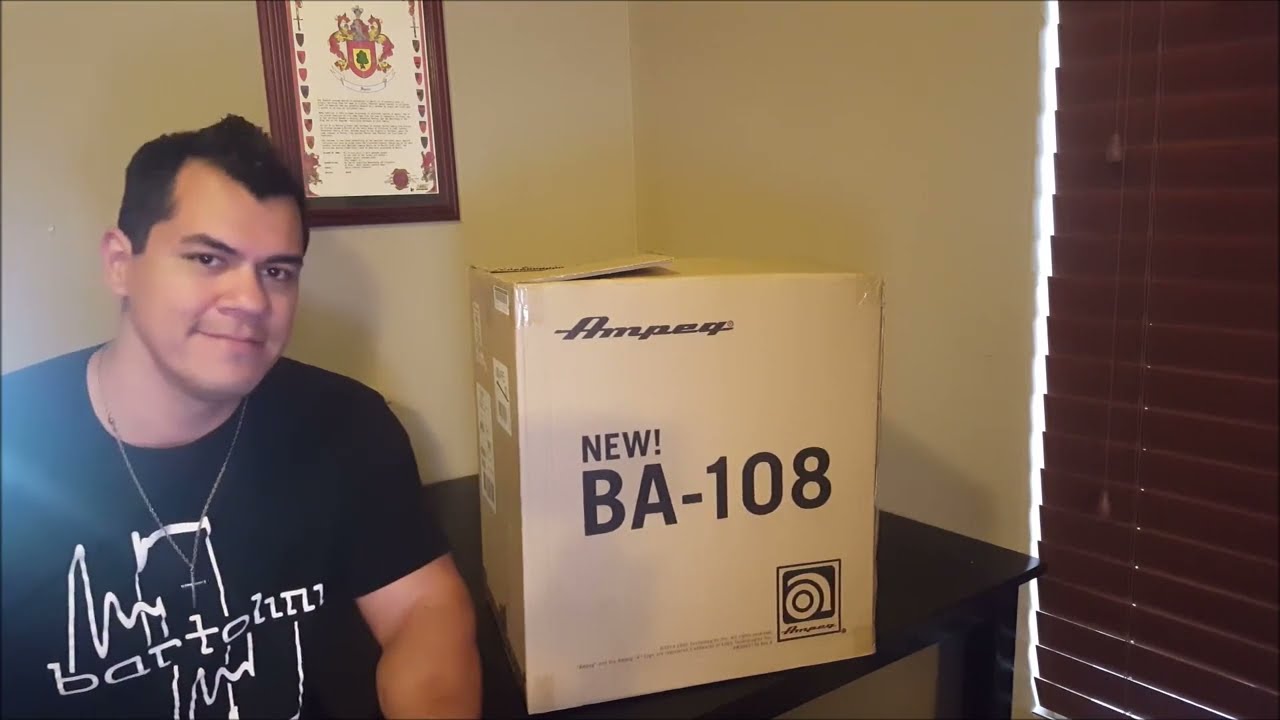 guitar center finds : ampeg ba-108 bass combo amp reviews