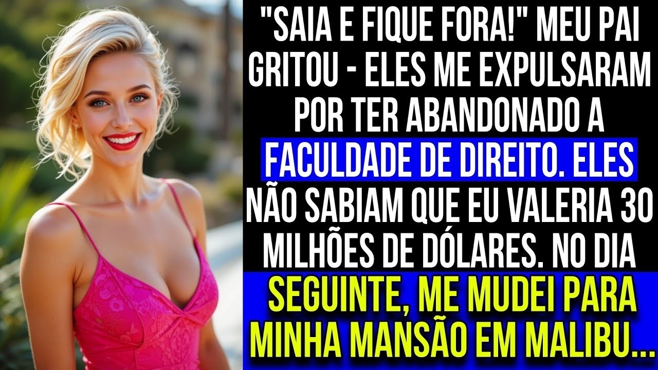 Meu pai gritou  Saia!  — no dia seguinte me mudei para minha mansão de US$ 30 milhões em Malibu
