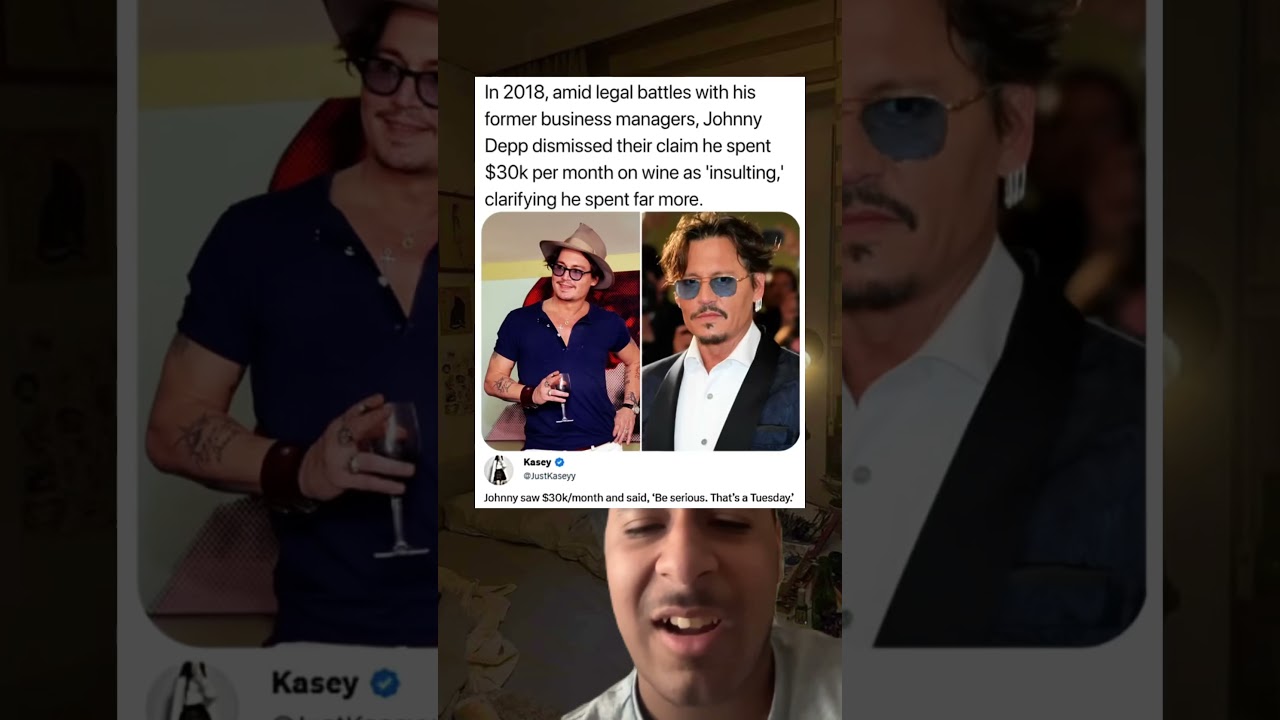 In 2018, amid legal battles with his former business managers, Johnny Depp dismissed their claim