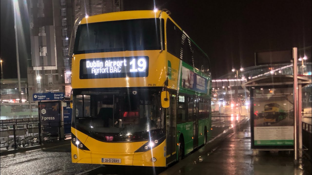 Dublin bus | PA29 |  ADL Enviro400ER | route 19 to Merrion Square
