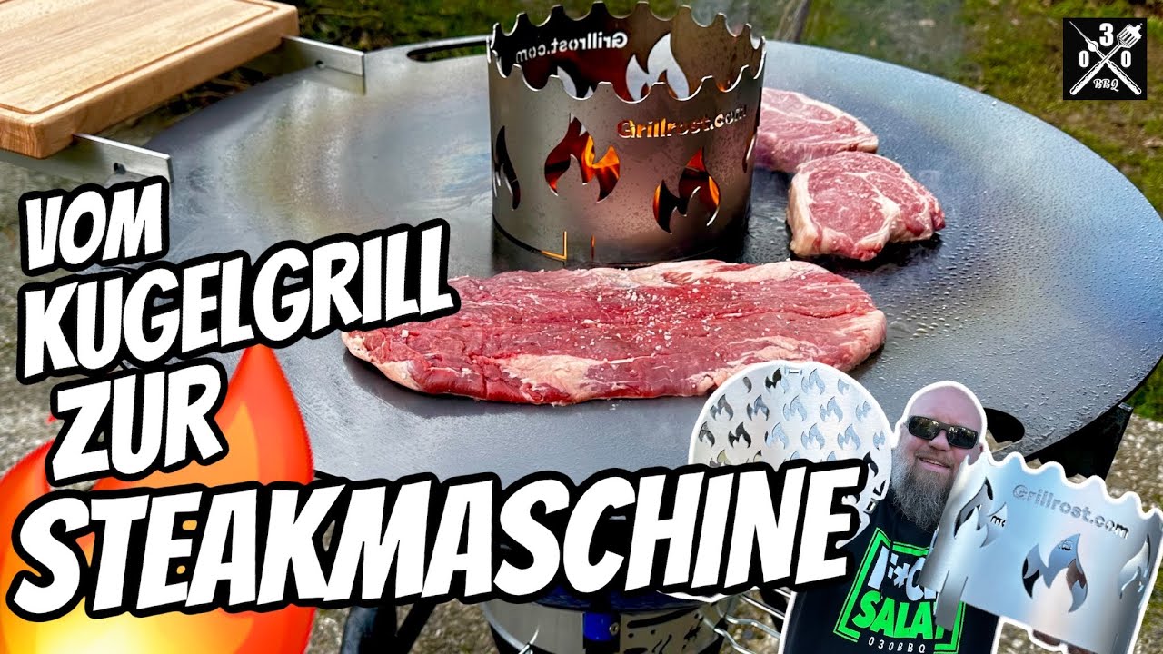 Krasse Kruste UPDATE I Feuerplatte für den Kugelgrill - 030 BBQ