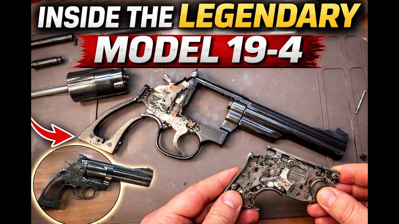 The Legendary Smith & Wesson Model 19-4: Inside the Combat Magnum (Full Teardown) Gunsmithing