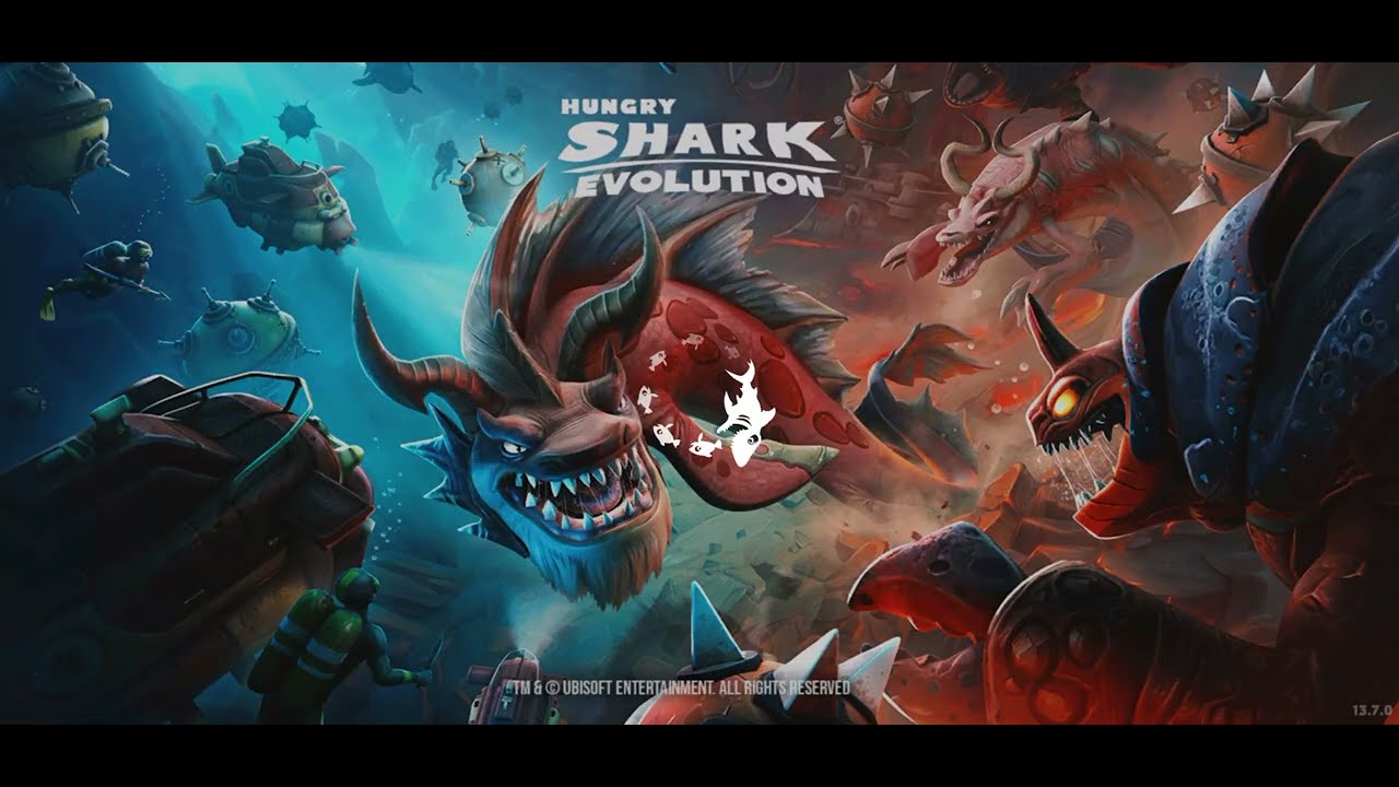 Hungry Shark game play and baby shark 👩‍🎤#anime #phone #gaming #play #phone #laptop 