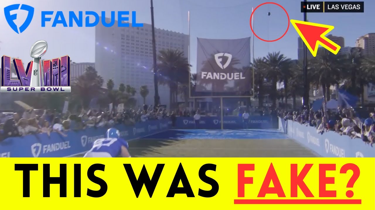 FanDuel's Kick of Destiny 2 WAS FAKE