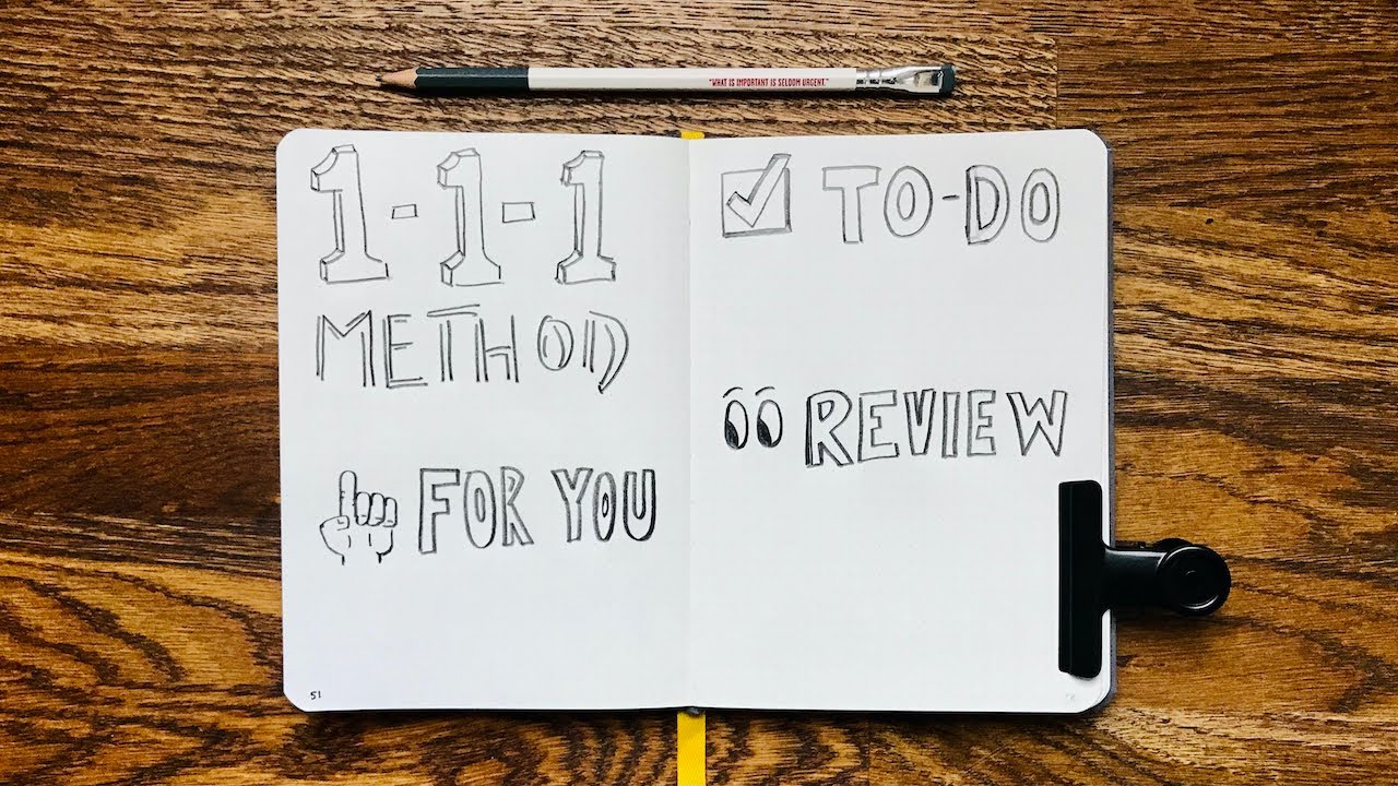 Bullet Journal Holiday Planning | My 1-1-1 Method for Balance