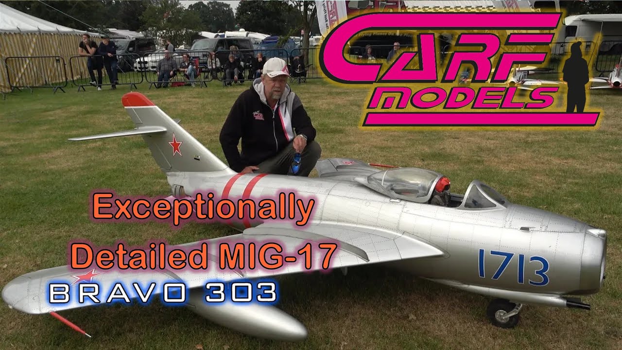 MiG-17 CARF Models - Weston Park 2021 International RC Plane Airshow