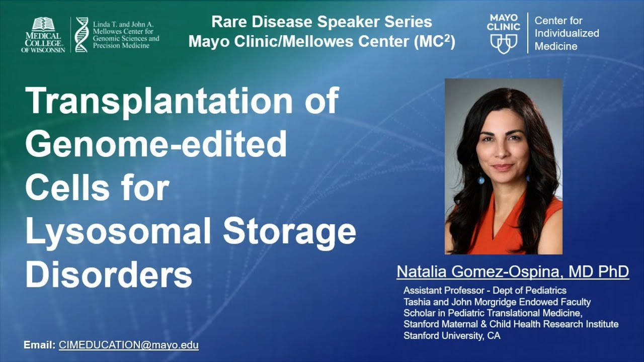 Transplantation of Genome edited Cells for Lysosomal Storage Disorders, 2024
