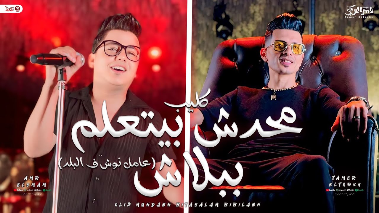 كليب محدش بيتعلم ببلاش (عامل نوش في البلد) تامر التركي - عمرو الامام | توزيع مانو 2024 Official Clip