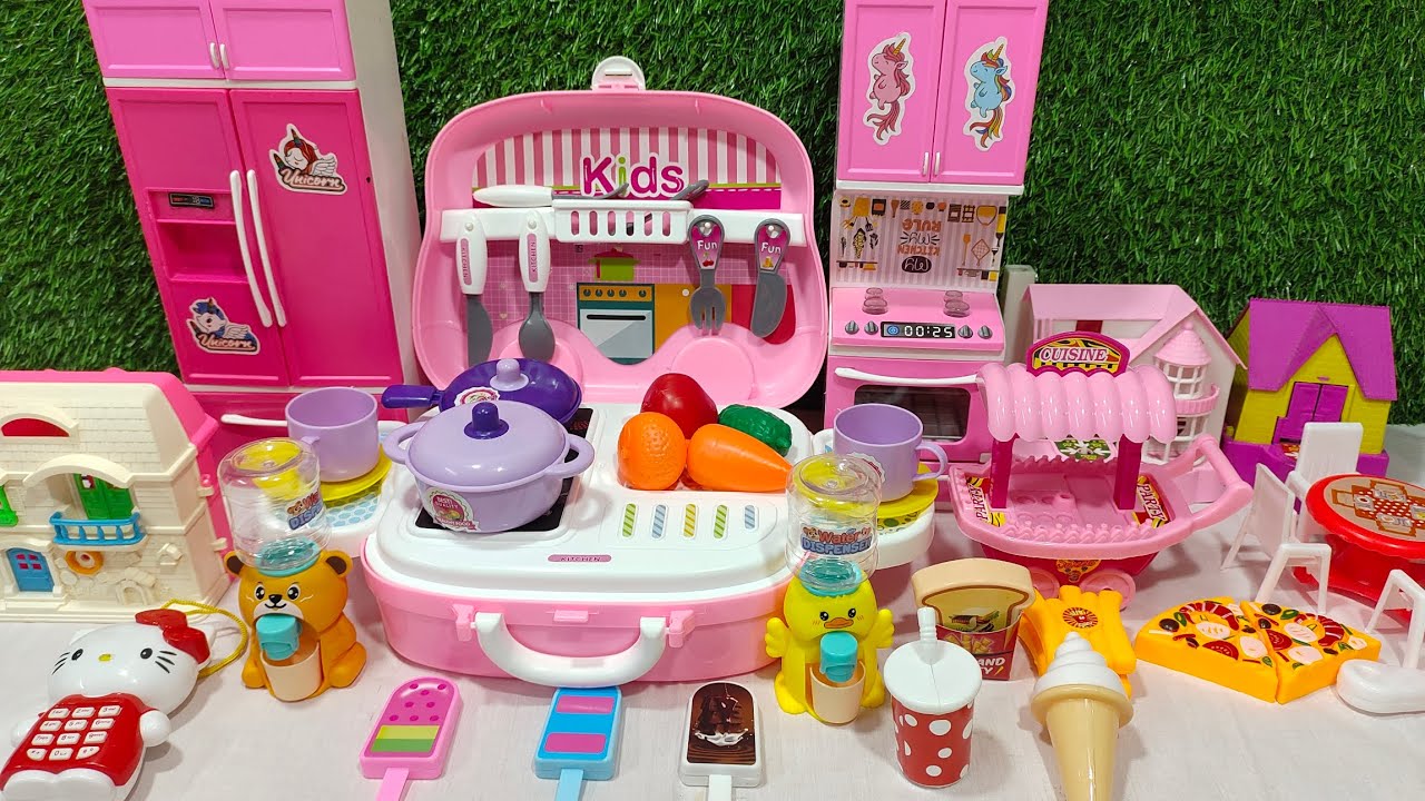 11 Minutes Satisfying With Unboxing Hello kitty Kichen Set |   Toys Review ASMAR 