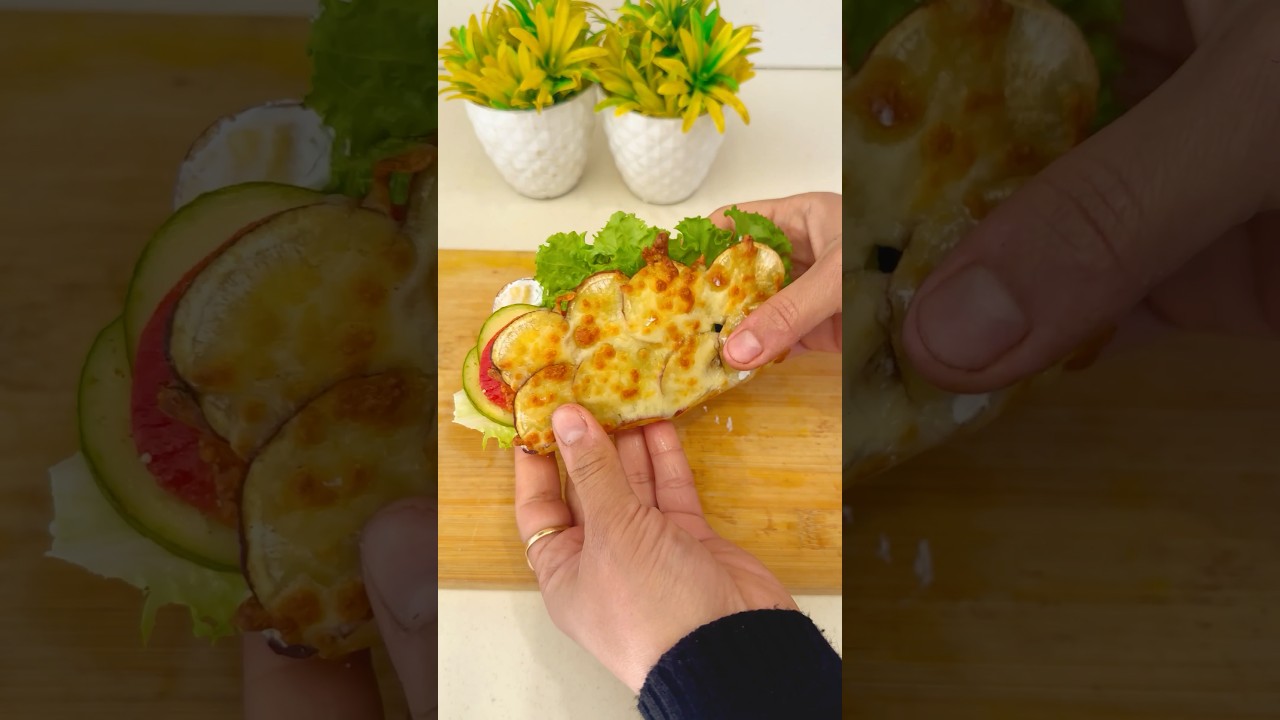 Cheesy Sweet Potato Wrap 😍❤️