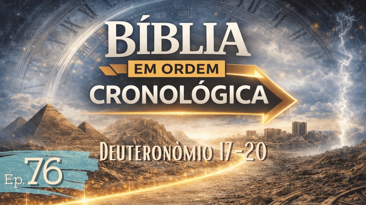 #76 Leitura da Bíblia em Ordem Cronológica | Deuteronômio 17-20 - Pr. William Couto