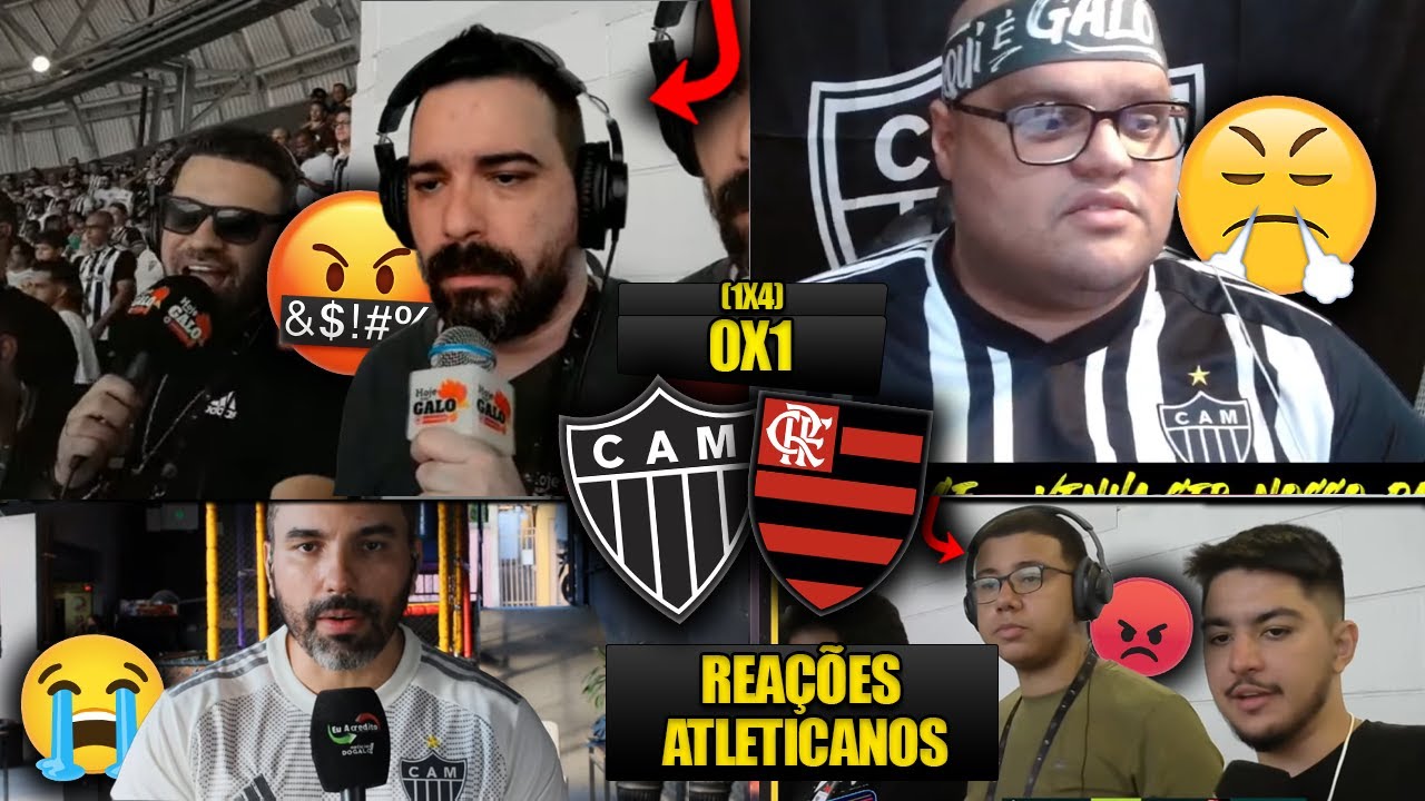 REAÇÕES dos ATLETICANOS FURIOSOS com o VICE - ATLÉTICO-MG 0X1 FLAMENGO [REACT FINAL COPA DO BRASIL]