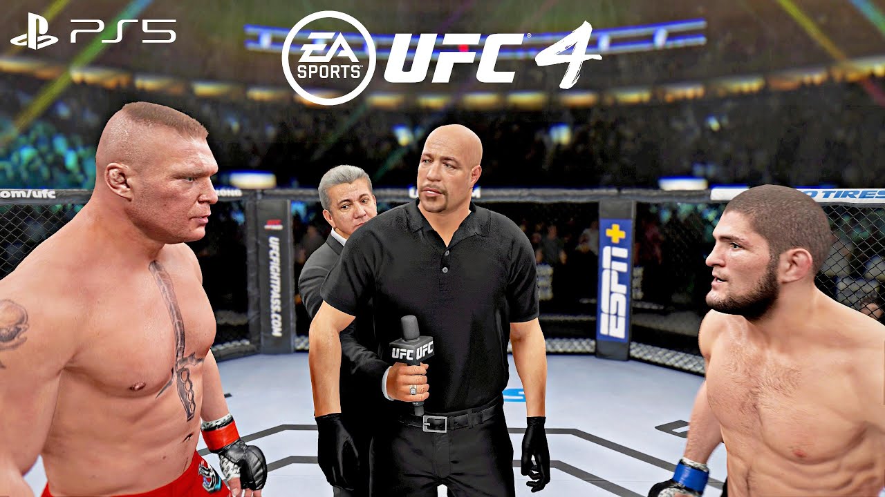 UFC 4 — Брок Леснар против Хабиба Нурмагомедова | PS5™ [4K60]