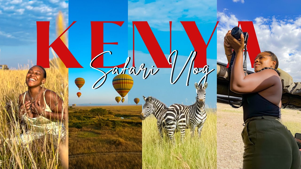 Luxury Kenya Safari Vlog | Masai Mara Game Drives, Hot Air Balloon Ride & Great Migration