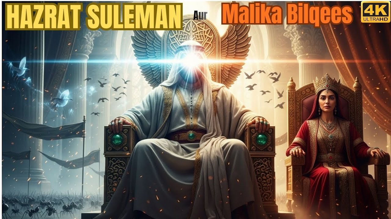 Hazrat Suleman Ka Waqia  Story of Hazrat Suleman and Malika Saba  Malika Bilqees Ka Waqia