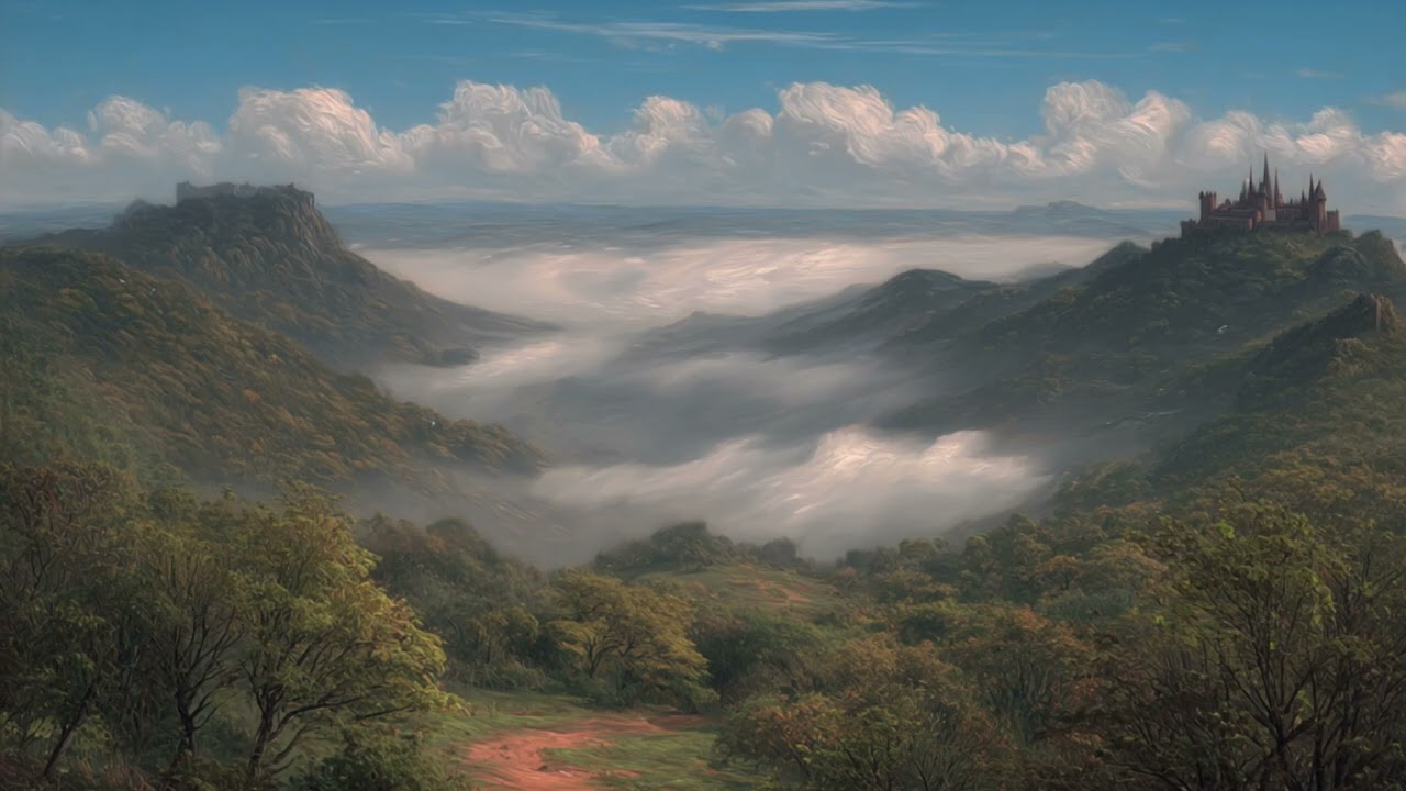 Valley | TV Art Background | 1 Scene - 2 Hours - No Sound