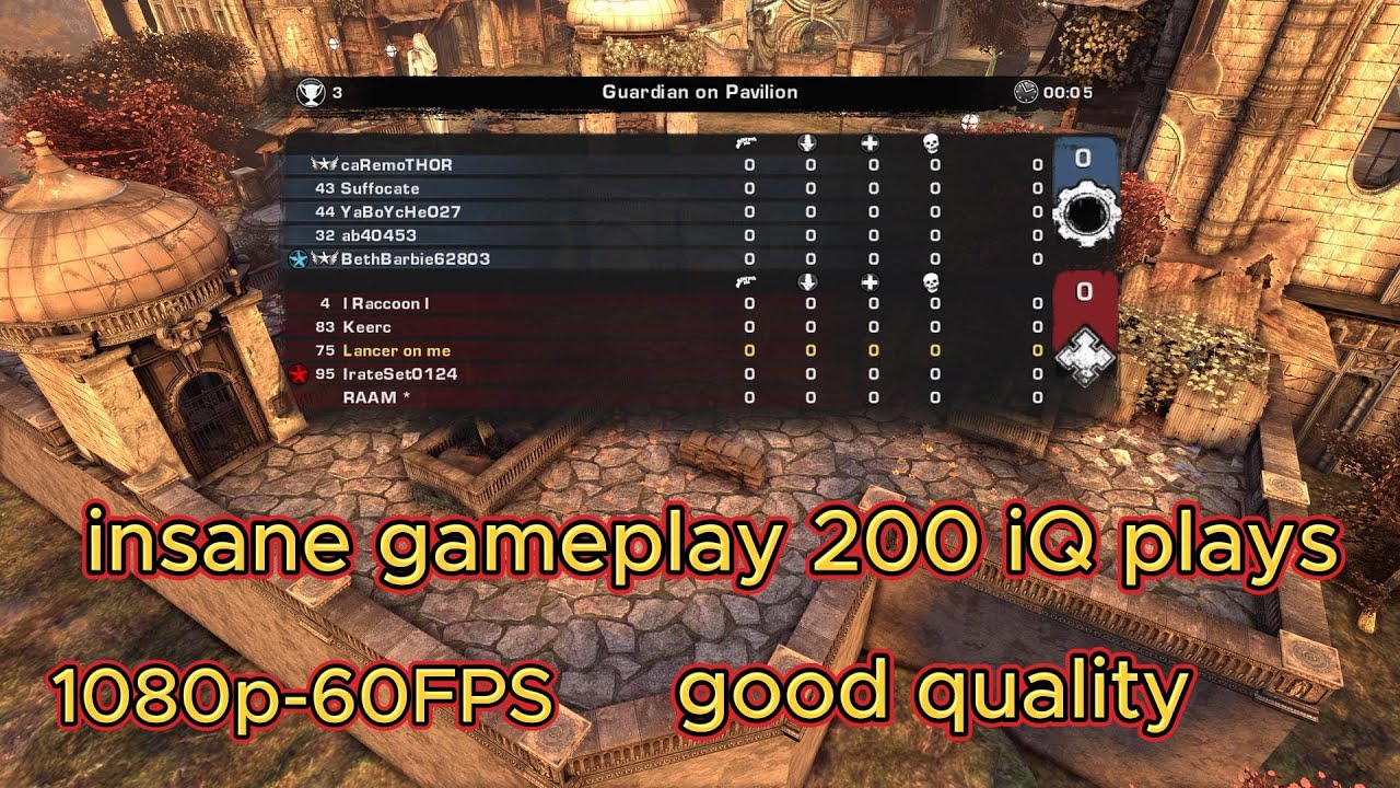 Gears of war 2: Ranked Guardian i had to play smart for the win insane 200 iq gameplay!!#gearsofwar