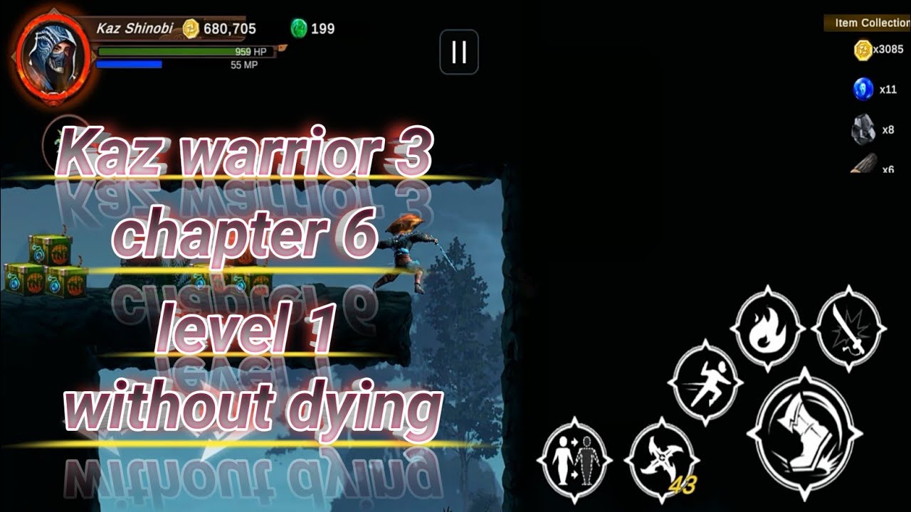 Ninja warrior 3 level 1 chapter 6 kaz warrior 3 - shinobi legend without dying