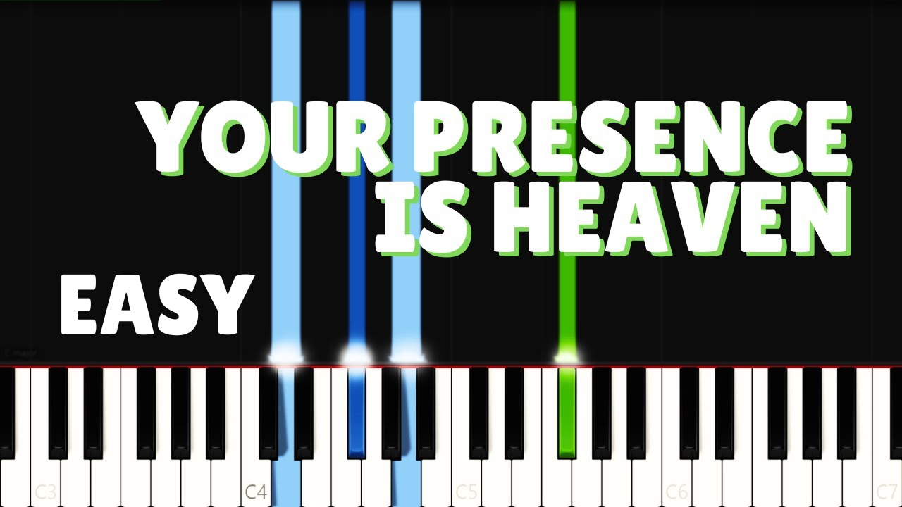 Israel & New Breed - Your Presence Is Heaven | EASY PIANO TUTORIAL by Synthly