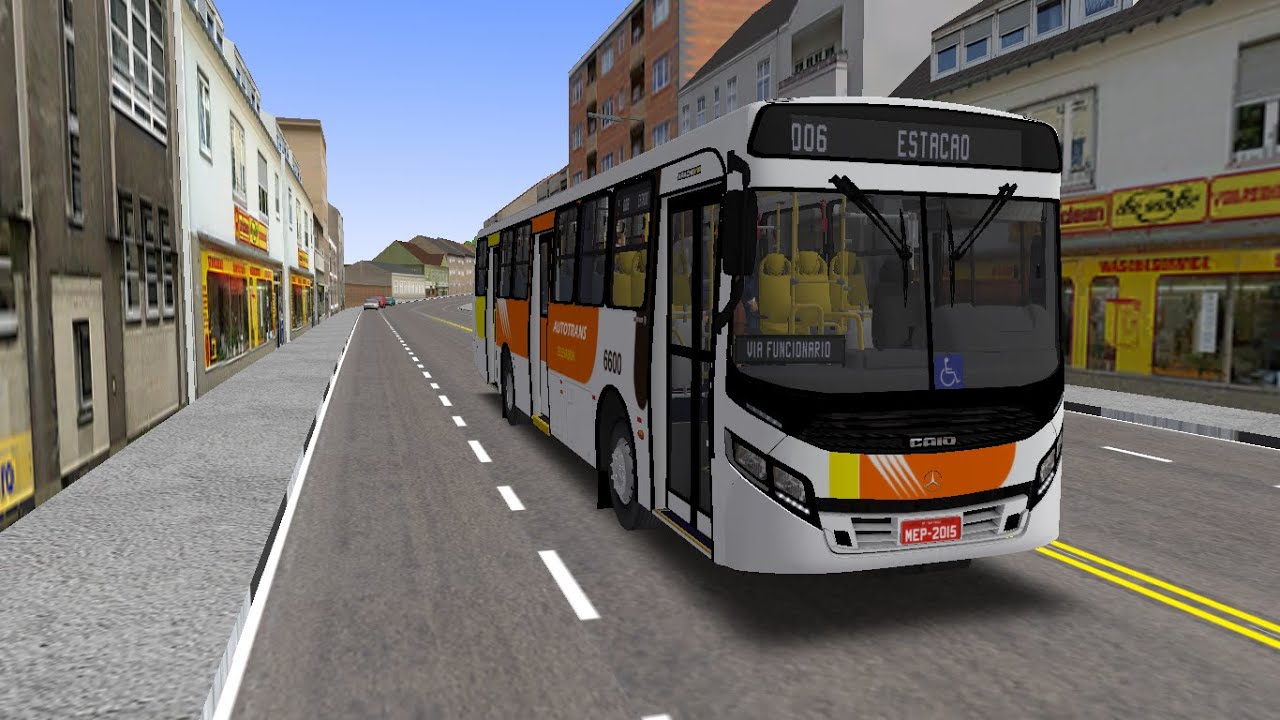 OMSI 2 - Caio Apache Vip 4 OF 1721L BT5 (BARBEIRAGENS) Mapa MVU 2 L006 +G27