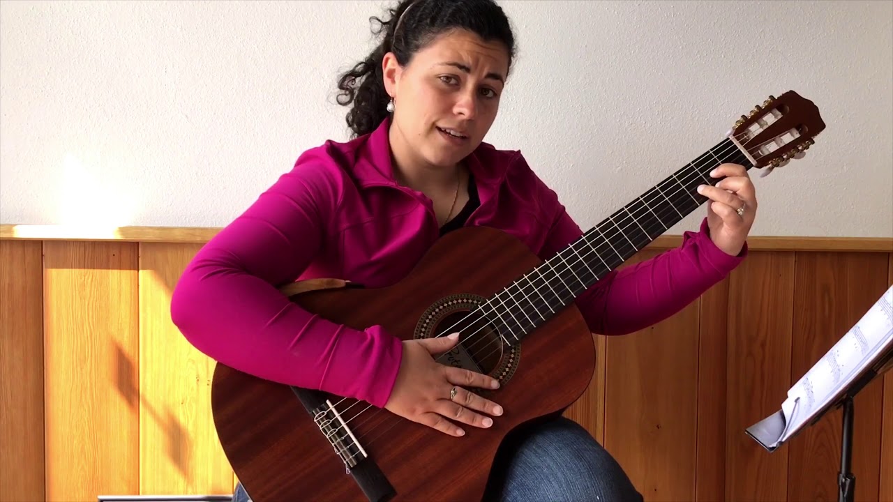 Simple Gifts Classical Guitar Tutorial