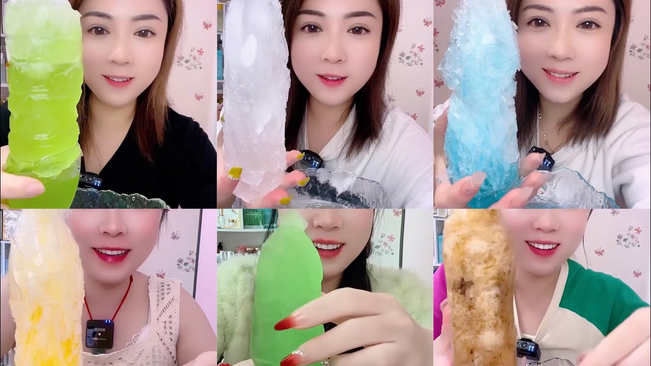 ✨SOLO AJING ✨| ASMR SLUSH ICE EATING | BOTTLE ICE EATING | ICE EATING