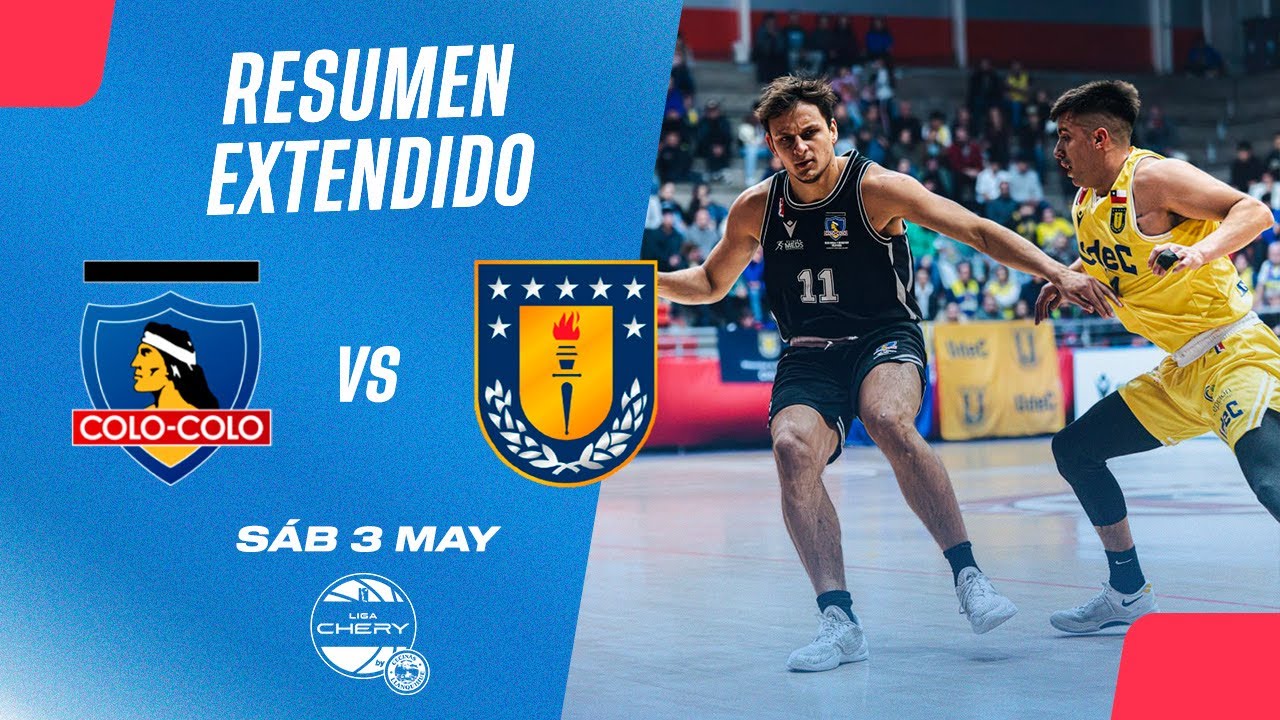 🏀Resumen Extendido: CSD Colo Colo vs UdeC - Liga CHERY by Cecinas Llanquihue