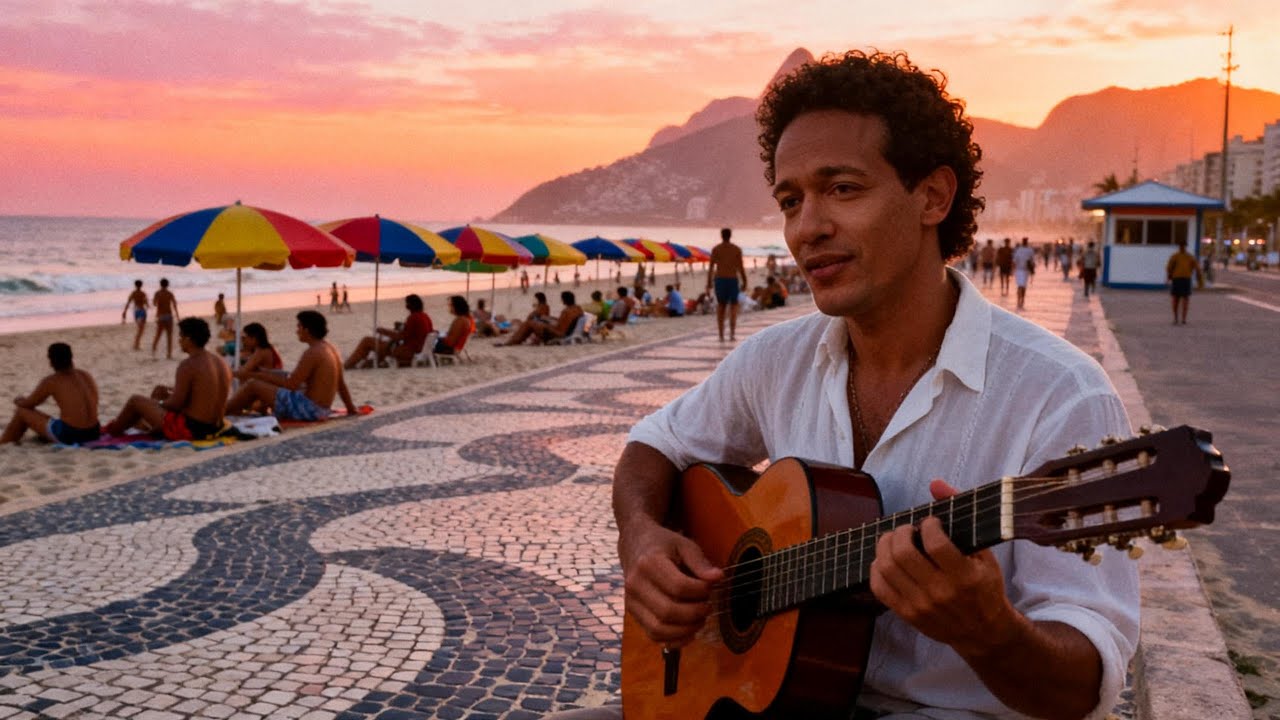 BOSSA NOVA pra se sentir no POSTO 5 em COPACABANA 1975 | Inspirado em TOM JOBIM