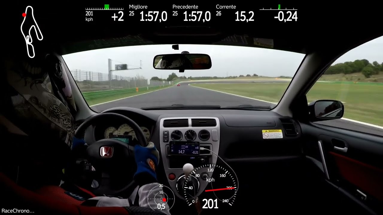 1.56.565 - Time Attack Vallelunga - Honda Civic TypeR EP3