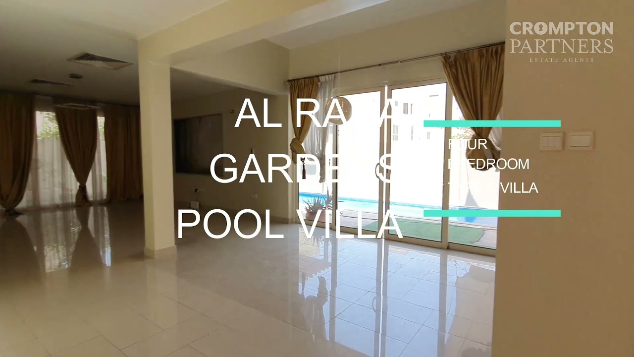 Al Raha Gardens Hemaim Four Bedroom Villa with Pool