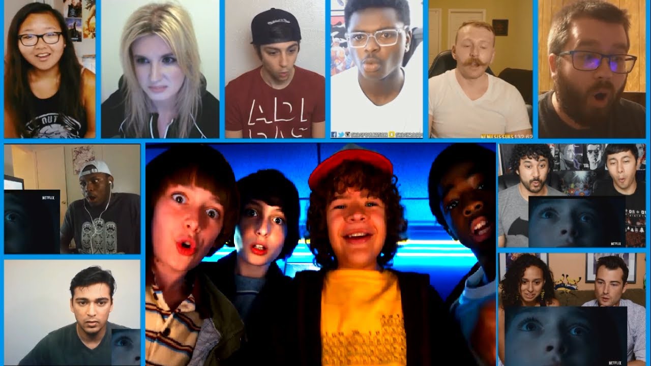 Stranger Things Season #2 Comic-Con Trailer (2017) Reactions Mashup
