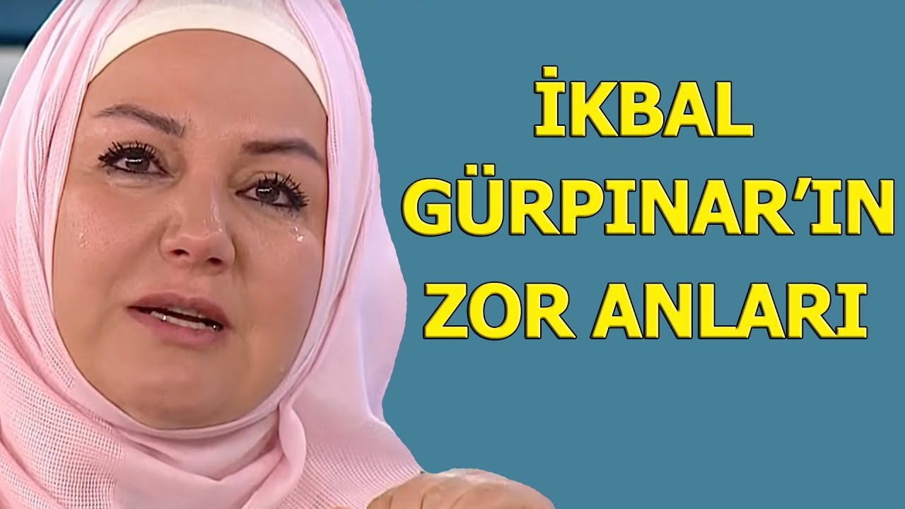 Gözyaşları sel oldu aktı! İkbal Gürpınar'ın canlı yayında zor anları