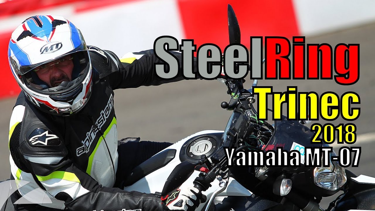 SteelRing Trinec - szkolenie DuszanTeam 27.05.2018 r. Yamaha MT-07 on board