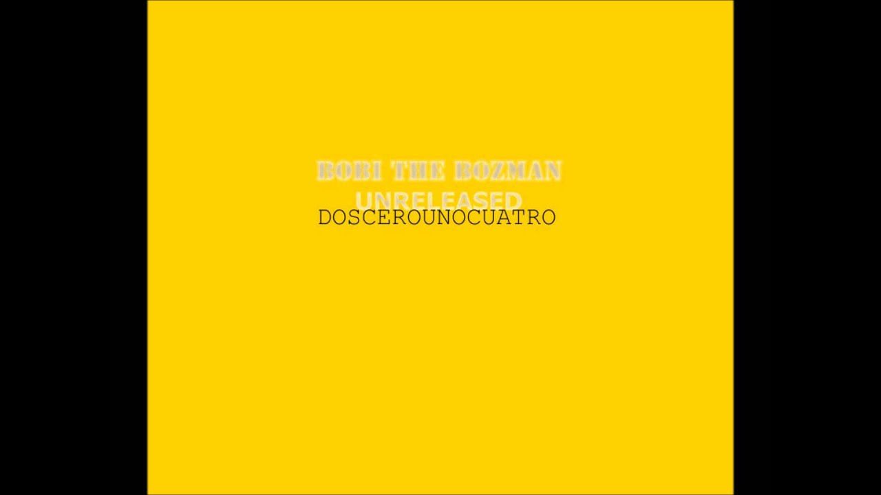 Bobi Bozman - Tu (El de antes)