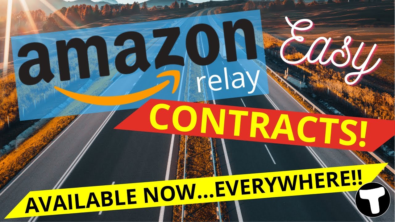 Контракты Amazon доступны! | Краткосрочные контракты на грузоперевозки Amazon Relay | Бизнес влад...