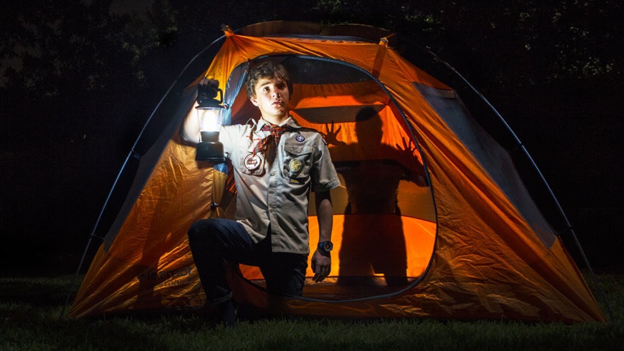 Shadow Puppets With Your Hand - Night Camping