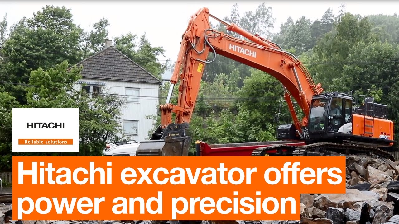 Hitachi ZX490LCH-6 offers power and precision
