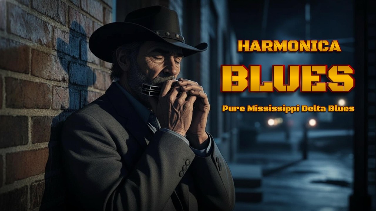 Midnight Mississippi Delta Harmonica Blues — Smoke, Dust & Old Pain