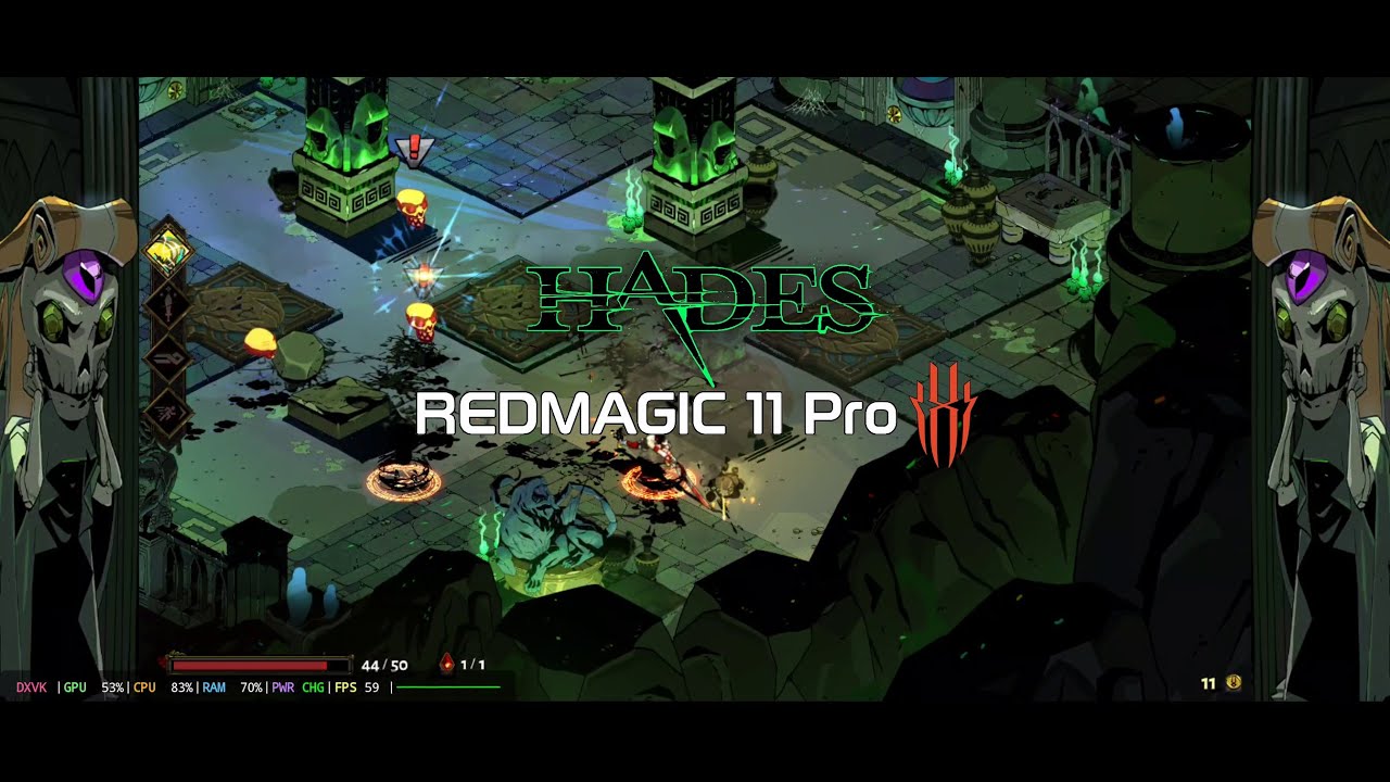 Hades on the RedMagic 11 Pro (Snapdragon 8 Elite Gen 5)