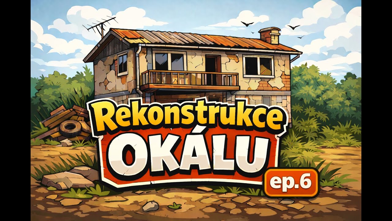 Od starého okálu k novému domovu | Rekonstrukce okálu - bourání příček koupelna a kuchyň (6)
