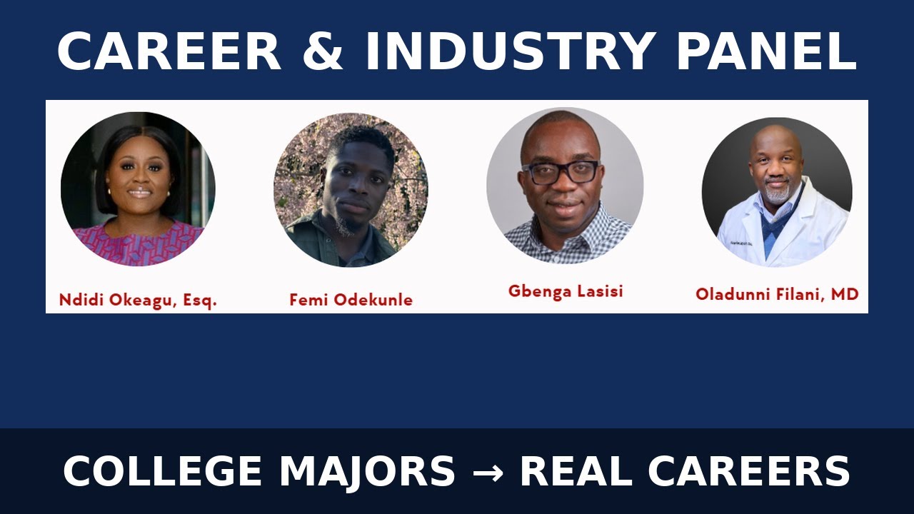 USCE Scholars Mentoring Program | Group Session # 3 | Career & Industry Panel