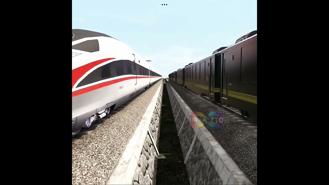 KCIC:AKU ADALAH KERETA TERCEPAT DI DUNIA. YAKIN DECK MAU LAWAN THOLE💀😈 || KCIC VS THOLE ||