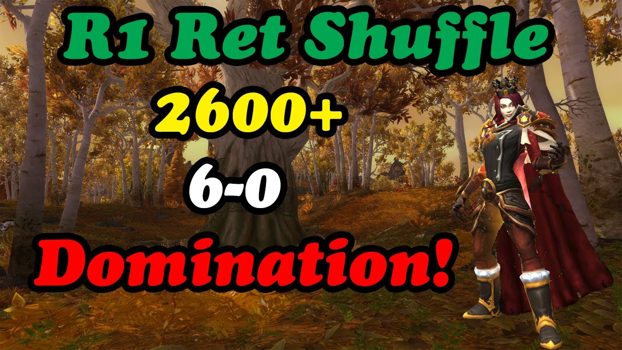 6-0 Domination at 2600! | Rank 1 Retribution Paladin PvP | WoW DF S4 (10.2.7)