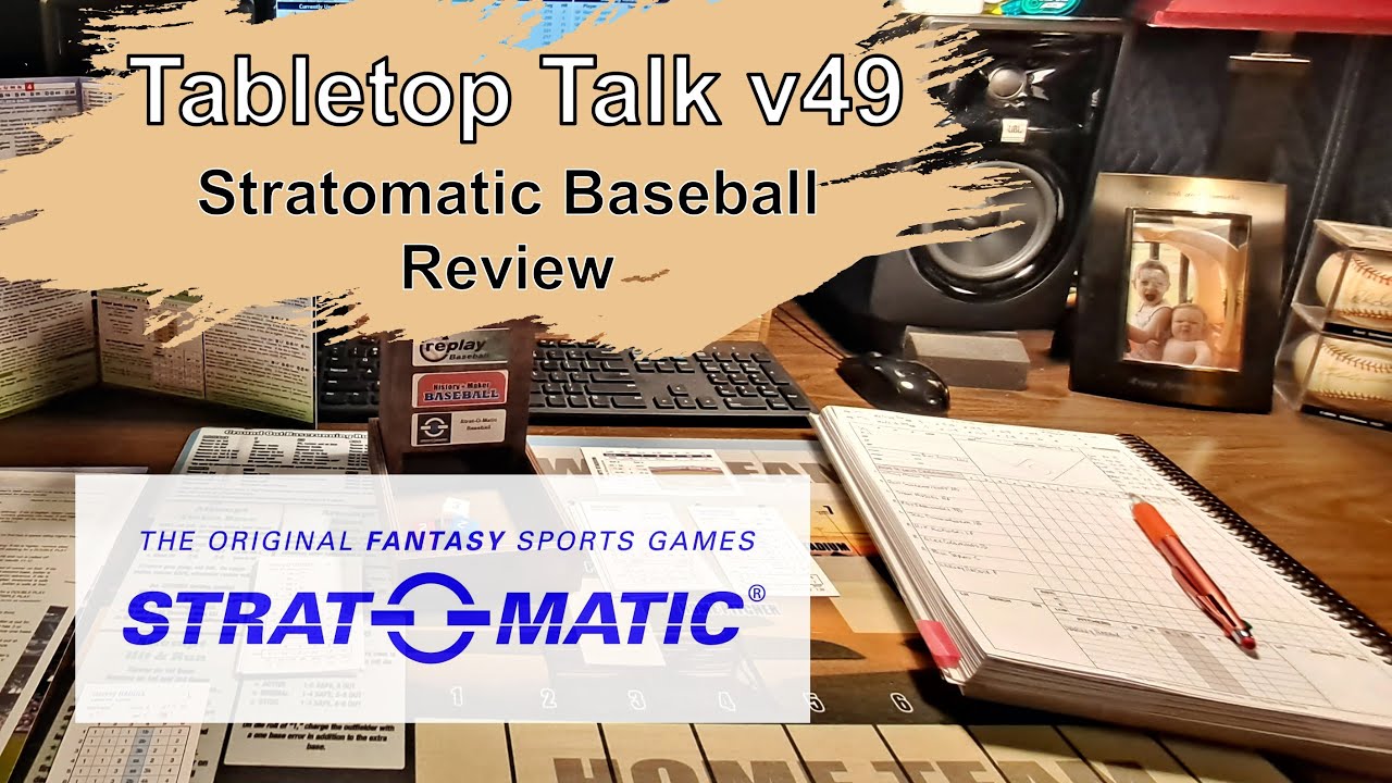 Tabletop Talk v49 — ОБЗОР — Strat-O-Matic Baseball