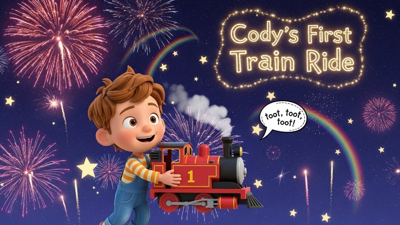 Cody&rsquo;s First Train Ride Song 🚂💨 | Fun Choo Choo Rhyme for Kids