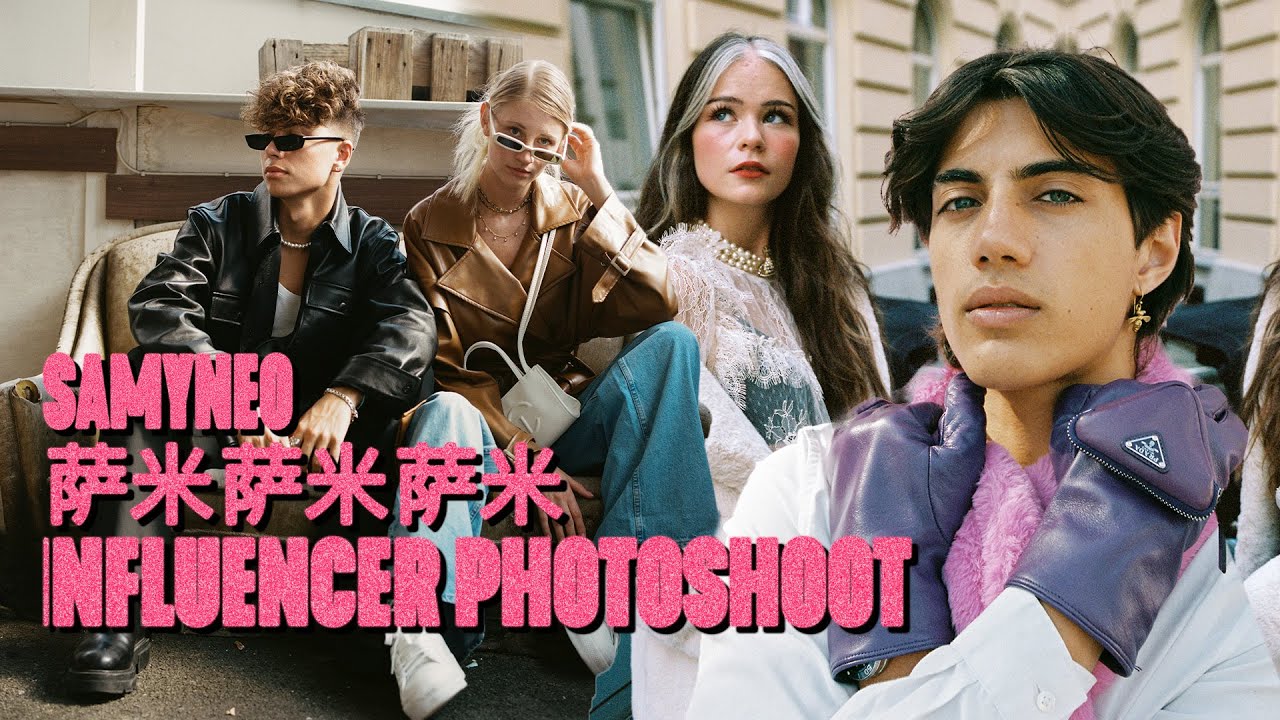 Fashion Week Influencer Photoshooting