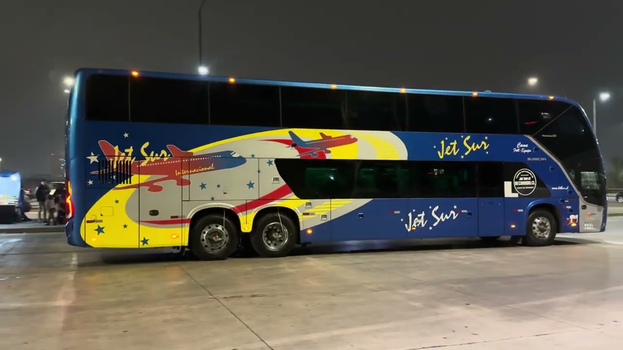 ► Busscar Vissta Buss DD | Mercedes-Benz O-500RSD | Buses Jet Sur | Sal&oacute;n Cama (SFRX22)