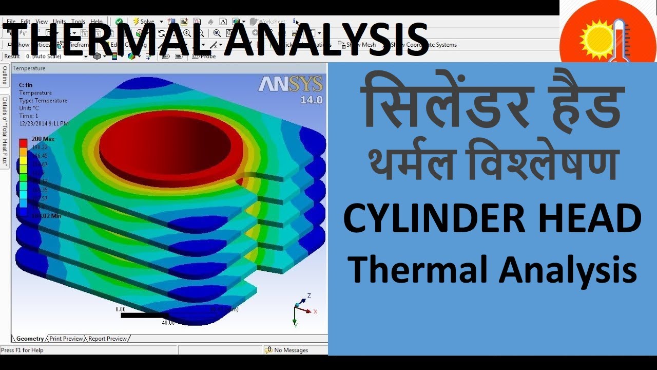ANSYS Workbench | Heat Transfer | Thermal Analysis | GRS |